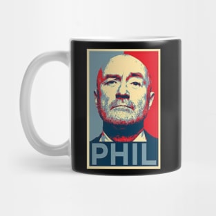 Phil collins///Aesthetic art for fans Mug